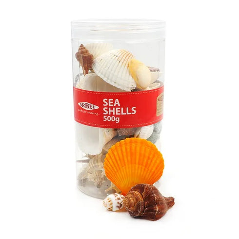 500g Assorted Shapes Sea Shells
